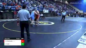 3 lbs Champ. Round 1 - Hunter Richards, William Byrd vs Jesse Cook, Fort Defiance