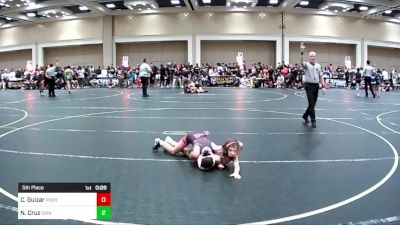 72 lbs 5th Place - Camiel Guizar, Powerline vs Naomi Cruz, Grindhouse WC