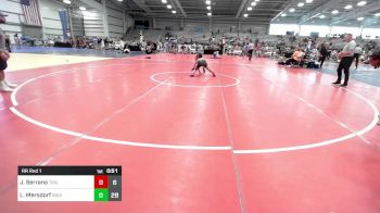 90 lbs Rr Rnd 1 - Joel Serrano, Triumph Maize vs Landon Mersdorf, Ragin Raisins Catawba