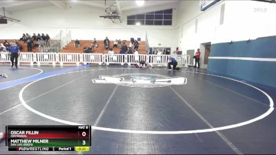 190 lbs Cons. Round 5 - Oscar Fillin, Centennial vs Matthew Milner, San Luis Obispo