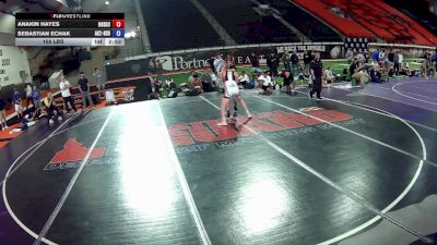 155 lbs Sebastian Echak, Alaska 2 HS Boys vs Anakin Hayes, Hawaii 3 HS Boys