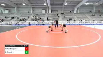 126 lbs Consolation - Wanderlei Whittington, CA vs Ryan Eckerle, NY