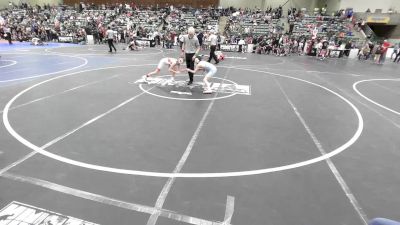 83 lbs Consi Of 4 - Kyler Alger, Crater Mat Club vs Owen Swan, Slyfox