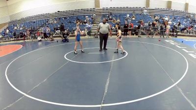 12U Girls - 81 lbs Quarters - Dovie Mayes, Mine Yard Dogs Wrestling Club vs Avery Haber, Wyoming Seminary College Preparatory High School Wrestling