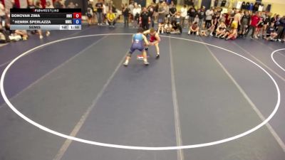 157 lbs Semis - Donovan Zima, Northwest Wrestling Club vs Henrik Sperlazza, MN Elite