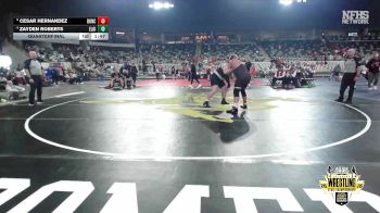 B5A-285 lbs Quarterfinal - Cesar Hernandez, Duncan vs Zayden Roberts, Elgin