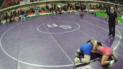 190 lbs Champ. Round 3 - Brianna Kapu Kekona, Hawaii vs Isabelle Rodela