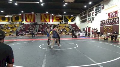 140 lbs Cons. Round 2 - Destiny Cabrera, Downey vs Isabella Garcia Sanchez, Unattached