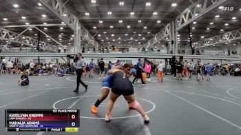 235 lbs Finals (2 Team) - Katelynn Krepps, Lady Bandits vs Mahalia Adams, 5forty Lady Brawlers