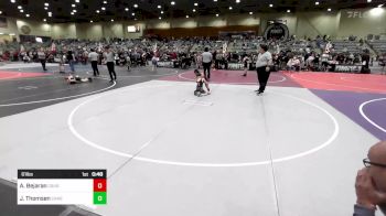 61 lbs Round Of 16 - Anthony Bejaran, Crusader Wrestling vs Josie Thomsen, Carson Valley Wildcats