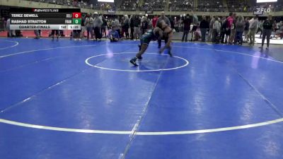 135 lbs Quarterfinal - Terez Sewell, Selinsgrove vs Rashad Stratton, Frankford