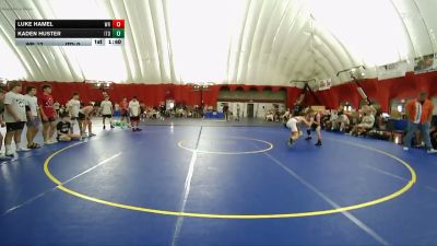 120 lbs Placement (16 Team) - Kaden Huster, Illinois Top Dawgs vs Luke Hamel, Wisconsin Rapids