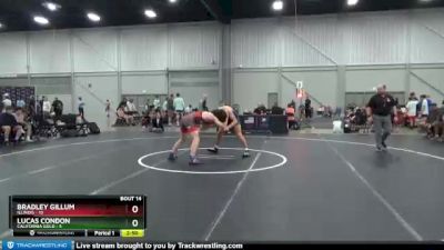 170 lbs Placement Matches (8 Team) - Bradley Gillum, Illinois vs Lucas Condon, California Gold