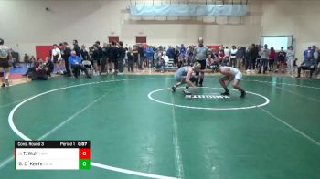 144 lbs Cons. Round 3 - Trent Wulf, Toledo Whitmer vs Gavin O`Keefe, Cuyahoga Valley Christian Academy