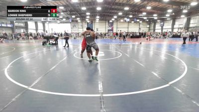 285 lbs Round Of 64 - Bardon King, AL vs Lonnie Shepherd, PA