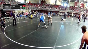 138 lbs Cons. Round 3 - Zoe Bolles, Wayne Wrestling Club vs Kinzley Beavers, Wahoo Wrestling Club