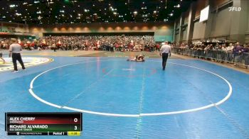 138 lbs Champ. Round 2 - Richard Alvarado, Elk Grove Senior vs Alex Cherry, Sherwood