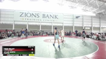 150 lbs Champ. Round 3 - Kyler North, Westlake vs Tege Kelley, American Fork
