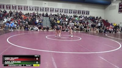 100 lbs Semifinal - Alina Ajruloski, Independence vs Carly Elliott, Mount Vernon