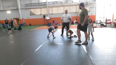 44-48 lbs Round 2 - Leon Smith, Medina vs Asher Haugen, Beaver