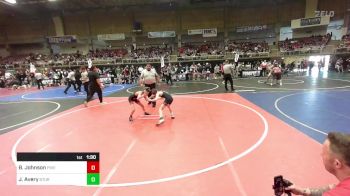 78 lbs Rr Rnd 2 - Brayden Johnson, Pikes Peak Warriors vs Jaxson Avery, Sturgis Youth WC