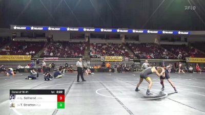 174 lbs Consi Of 16 #1 - Liam Selhorst, Lyon vs Tyler Stratton, Pacific Lutheran