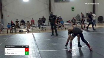 90 lbs Quarterfinal - Julian Sierra, Fight Sports Falls vs Gage Spurgeon, Hammer Time