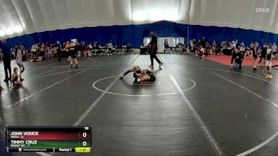 56 lbs Finals (2 Team) - John Vosick, WEG3 vs Timmy Cruz, Rogue WC