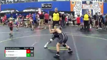 56 lbs Semis & 1st Wrestleback (8 Team) - Brody Verch-Brown, Untouchables Black vs Calvin Babcock, No Escape Wrestling Academy