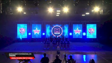 Mater Academy of International Stu - Tigers [2026 Middle School Perf NT Small Day 1] 2026 US Open Cheerleading & Dance Championship