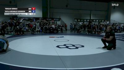 50 kg Cons. Rd Of 16 - Teegan Sibble, New York vs Kayla McKinley-Johnson, Menlo Wrestling Club