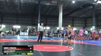 106 lbs Round 3 (4 Team) - Abrey Verhow, BEASTWORKS WRESTLING CLUB vs Lucas Phelps, GROUND UP USA