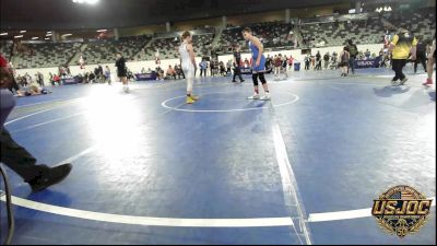 110 lbs Consi Of 4 - Noah Sanders, Choctaw Ironman Youth Wrestling vs Delaney Davis, Marlow Outlaws