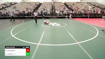 77-J lbs Consi Of 16 #2 - Bronco Campsey, Barn Brothers vs Andrew Lichter, Mac Arthur