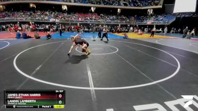 5A 157 lbs Semifinal - Landin Lamberth, Amarillo Tascosa vs James-Ethan Harris, Frisco Liberty