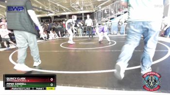 145 lbs Round 2 (4 Team) - Quincy Clark, Untouchables Purple vs Piper Sandell, Firebird Elite