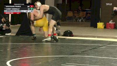 197 lbs Consi Of 8 #2 - Wolfgang Frable, Army West Point vs Corey Connolly, LIU