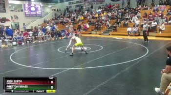 126 lbs 2nd Wrestleback (16 Team) - Preston Brass, Perry vs Josh Smith, Whitewater