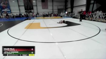 48 lbs Rd# 9- 2:15pm Saturday Final Pool - Kaleb Millz, Backyard Brawlers vs Apollo Hawkins, Mat Assassins