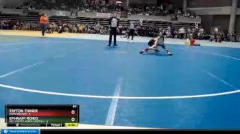 60 lbs Quarterfinals (8 Team) - Tayton Thiner, Worthington vs Ephraim Roiko, UNC (United North Central)