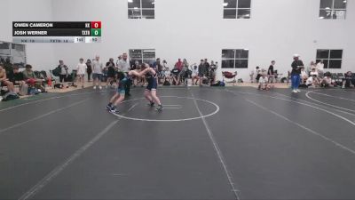 96 lbs Round 4 (6 Team) - Josh Werner, Terps Xtreme vs Owen Cameron, Keystone Krush