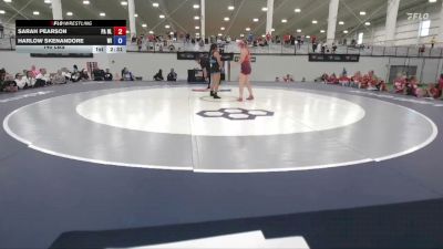 140 lbs Sarah Pearson, Pennsylvania Blue vs Harlow Skenandore, Wisconsin