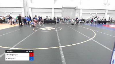 175 lbs Consi Of 16 #2 - Mekyver Hagarty, Louisiana vs Clay Seagle, North Carolina