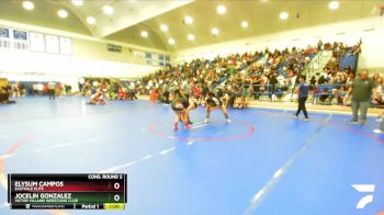 140 lbs Cons. Round 2 - Elysum Campos, Eastvale Elite vs Jocelin Gonzalez, Victor Villains Wrestling Club