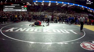 157 3A Quarterfinal - Jose Gutierrez, Doral Academy vs James Kosza, Wellington Community Hs