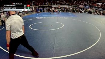 D 1 113 lbs Cons. Round 3 - Joshua Scott, Zachary vs Bennett Lewis, C.E. Byrd