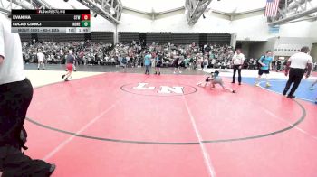 85-I lbs Quarterfinal - Evan Ha, Cordoba Trained vs Lucas Cianci, None