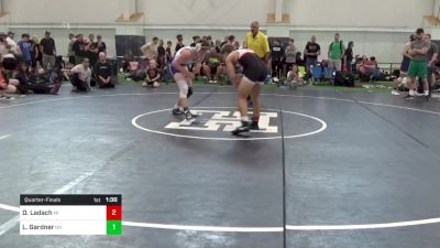 171-E lbs Quarterfinal - Drew Ladach, MI vs Lincoln Gardner, OH