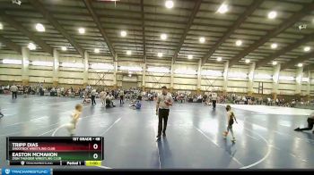 48 lbs Quarterfinal - Tripp Dias, Shootbox Wrestling Club vs Easton McMahon, Zion Thunder Wrestling Club
