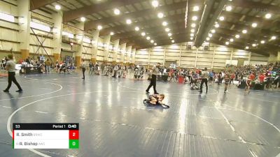 53 lbs Cons. Round 2 - Ryder Bishop, Aviator Wrestling Club vs Ryder Smith, Bear River Wrestling Club